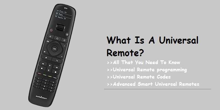 What Is A Universal Remote